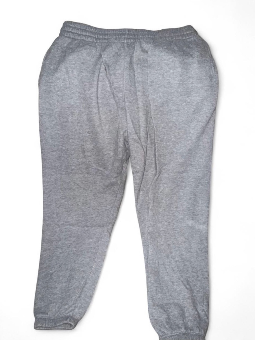 Womens Terra & Sky Classic Gray Fleece Sweatpants Sz XL